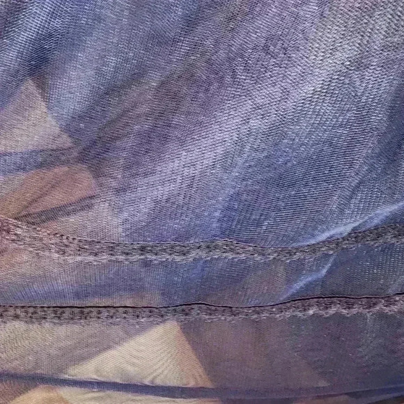 Romie london vintage blue midi dress , medium, D630.1304 - Picture 3 of 6